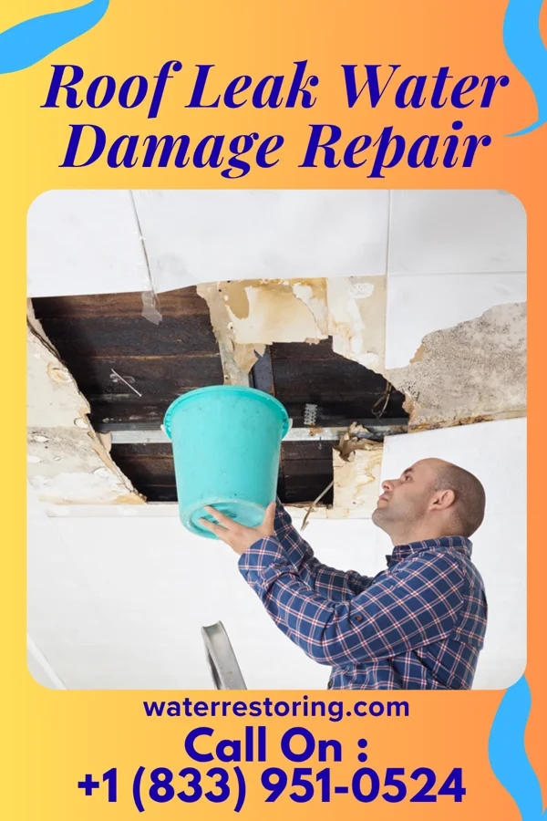 Roof Leak Water Damage Repair in Middletown, MD